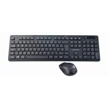 Gembird KBS-WCH-03 belaidis klaviatūros ir pelės rinkinys, juodas