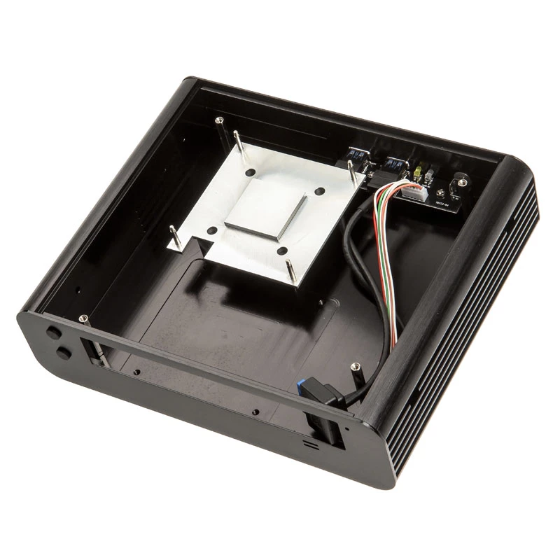 Akasa Euler S Belaidė plona Mini-ITX dėžutė, OEM - juoda