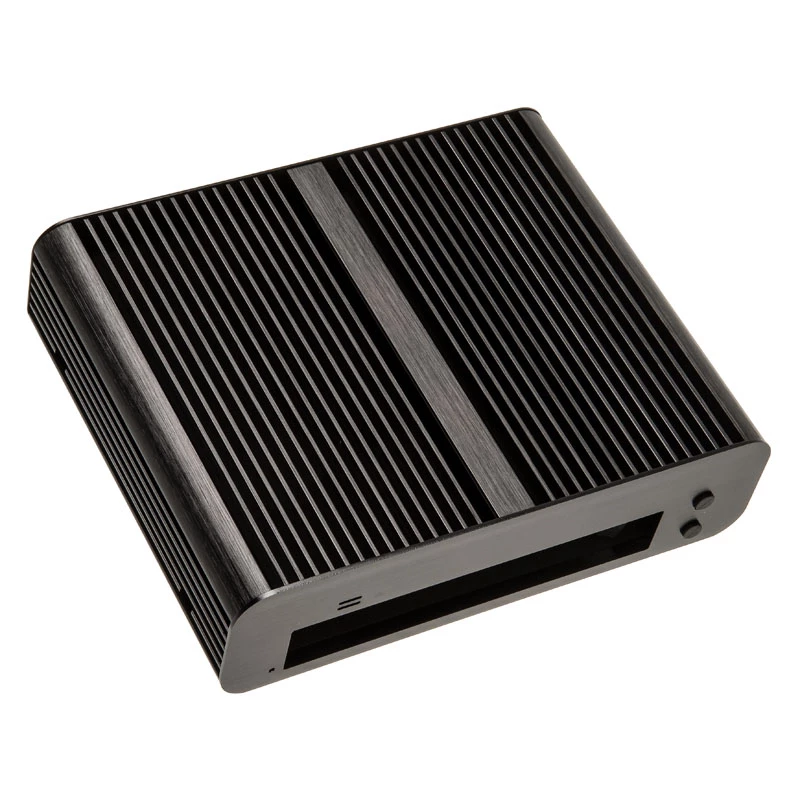 Akasa Euler S Belaidė plona Mini-ITX dėžutė, OEM - juoda