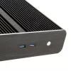 Akasa Euler S Belaidė plona Mini-ITX dėžutė, OEM - juoda