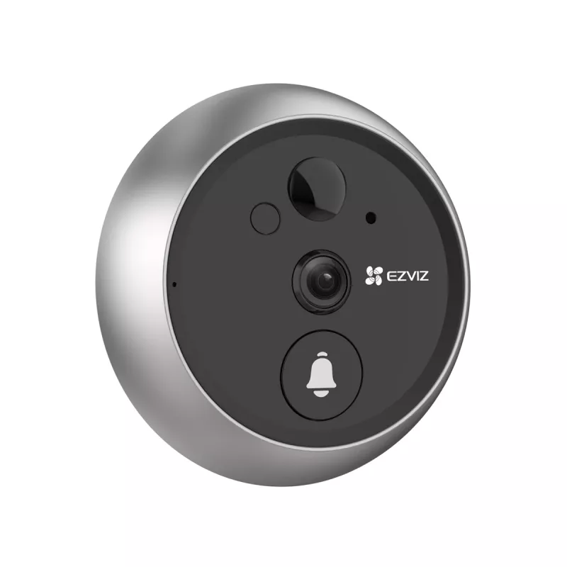 EZVIZ DP2 2K vaizdo domofono sistema 3 MP 10,9 cm (4,3) sidabrinė