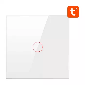 Išmanusis šviesos jungiklis ZigBee Avatto ZTS02-EU-W1 1 kanalo TUYA (baltas)