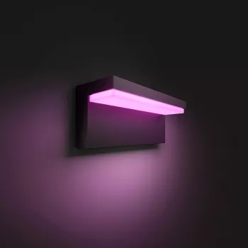 Philips Hue Nyro White & Cool Amb. sieninis šviestuvas 1000lm juodas