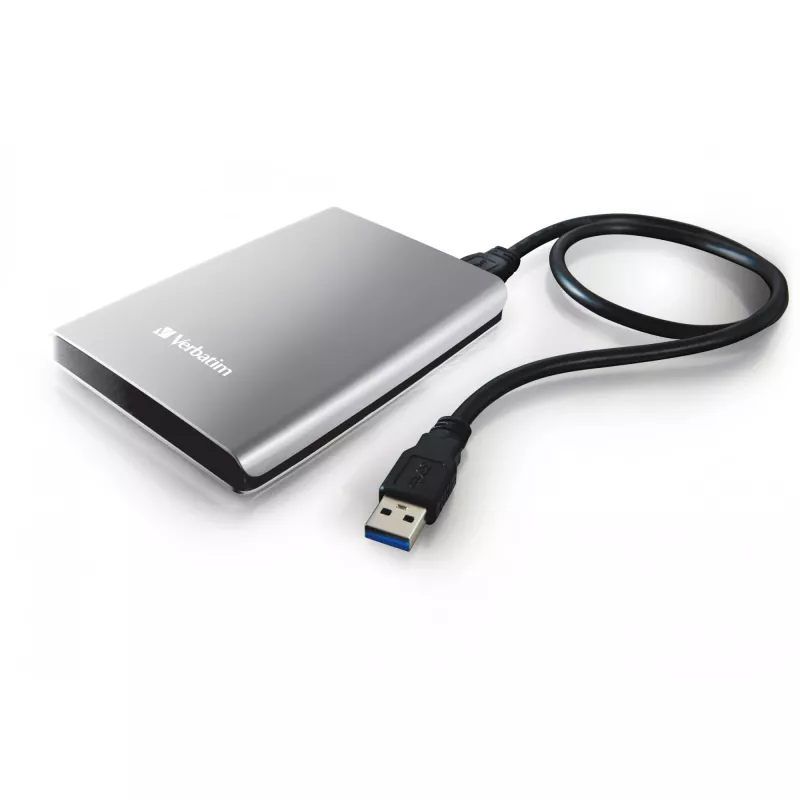 Verbatim Store 'n' Go USB 3.0 nešiojamas kietasis diskas 2TB sidabrinis