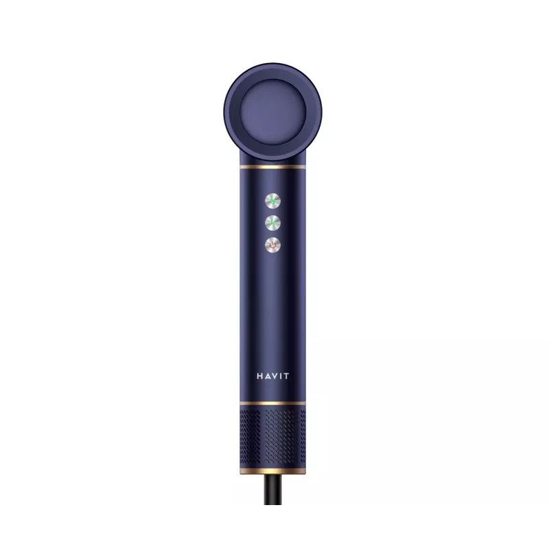 Havit HD634-EU multistyler karšto oro šepetys, 1300 W, 4 antgaliai, mėlynas