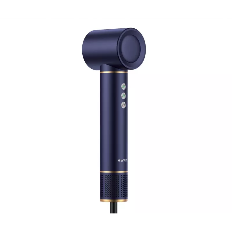 Havit HD634-EU multistyler karšto oro šepetys, 1300 W, 4 antgaliai, mėlynas