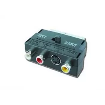 Adapteris EURO/SVHS-3RCA (CHINCH) GEMBIRD