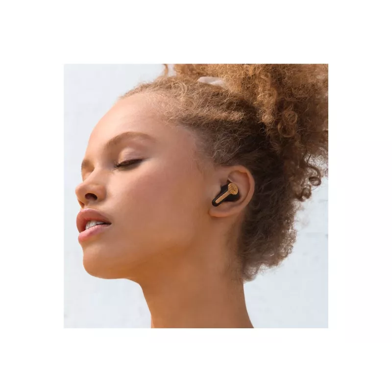 Marley Rebel True Earbuds su įmontuotu mikrofonu, į ausį, belaidžiai, Signature Black