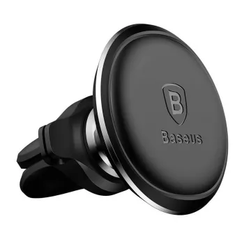 Magnetinis laikiklis telefonui automobilyje Baseus Air Vent (juodas)