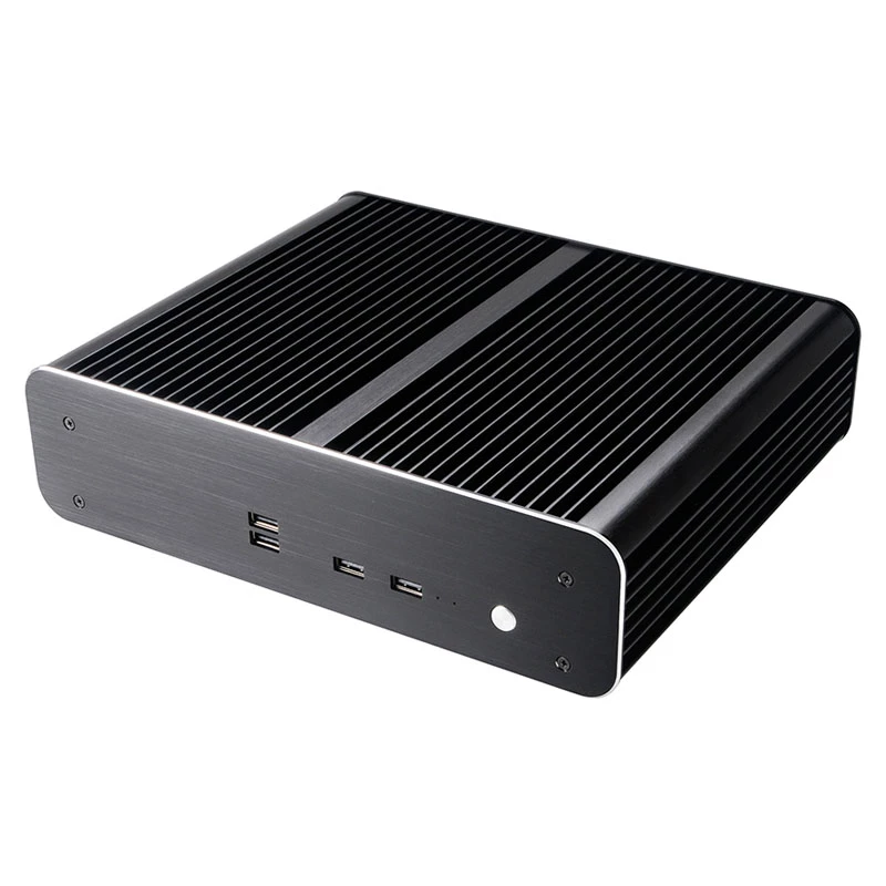 Akasa Euler TX Plus Intel LGA1700 aliuminė belaidė plona mini-ITX dėžutė - korpusas