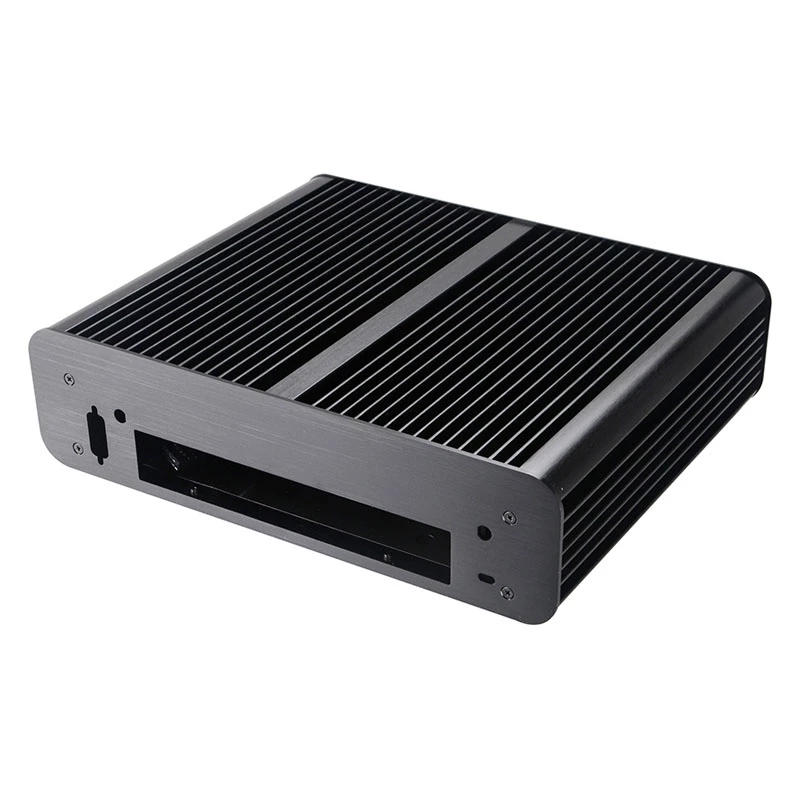 Akasa Euler TX Plus Intel LGA1700 aliuminė belaidė plona mini-ITX dėžutė - korpusas