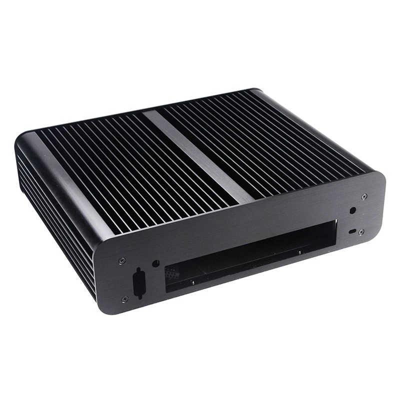 Akasa Euler TX Plus Intel LGA1700 aliuminė belaidė plona mini-ITX dėžutė - korpusas