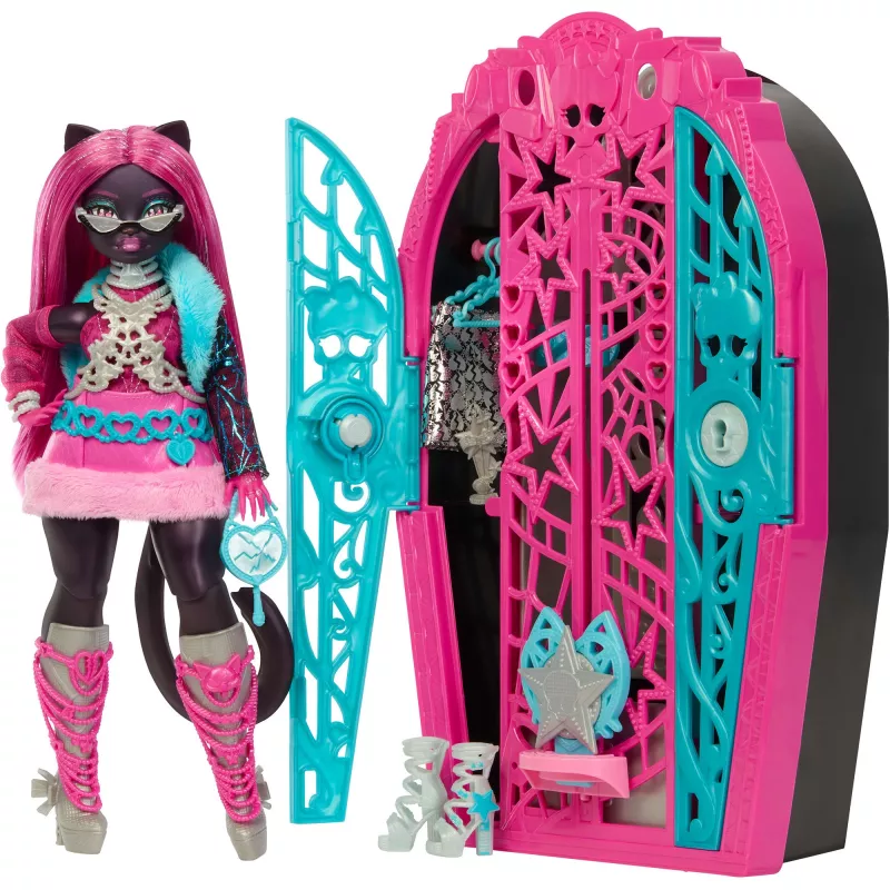 Lėlė Monster High Catty Black
