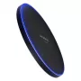 AXAGON WDC-P10T belaidžio greitojo įkrovimo pagalvėlė, Qi 5/7.5/10W, micro USB