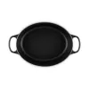 Le Creuset Signature Roaster ovalus 35 cm juodas (21178350000430)