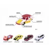 Automobilių rinkinys Majorette 60-asis jubiliejus 5 vnt.