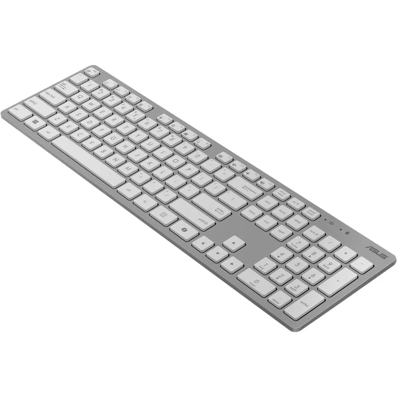 Belaidis klaviatūros ir pelės rinkinys ASUS W5000, baltas