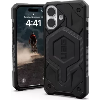 UAG Urban Armor Gear Monarch Dėklas | Apple iPhone 16 | anglies pluoštas | 114462114242
