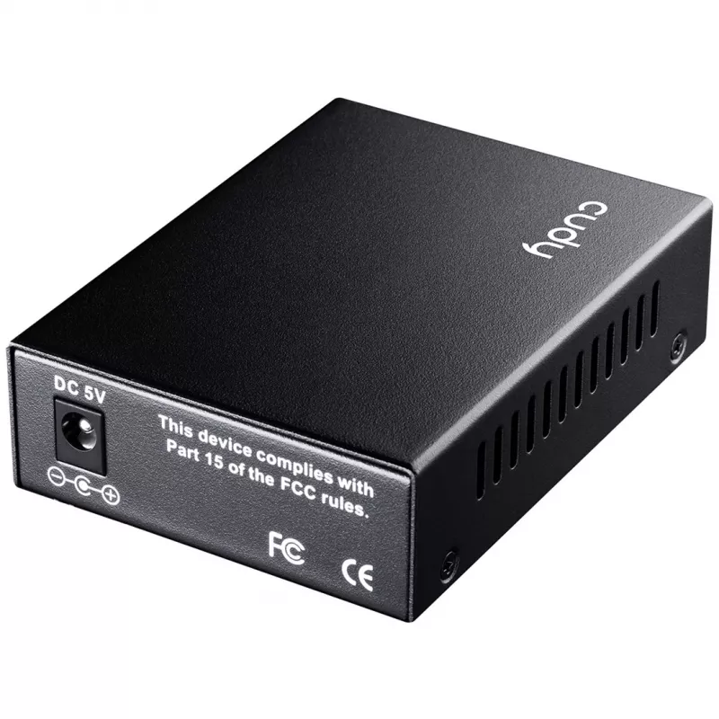 Cudy MC100SA-20 tinklo medijos keitiklis 100 Mbit/s 1310 nm vienmodis Juodas