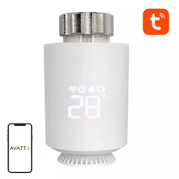 Išmanusis termostatinis radiatoriaus vožtuvas Avatto TRV06 Zigbee 3.0 TUYA