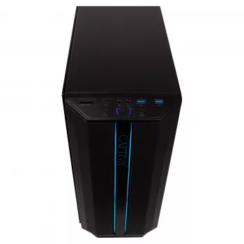 Stalinis kompiuteris Captiva Advanced Gaming R98-206 su AMD Ryzen 7 5700X, 32GB RAM, 1TB M.2 SSD, Nvidia GeForce RTX 5060, Wi-Fi 6, Windows 11