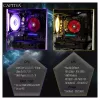 Stalinis kompiuteris Captiva Advanced Gaming R98-206 su AMD Ryzen 7 5700X, 32GB RAM, 1TB M.2 SSD, Nvidia GeForce RTX 5060, Wi-Fi 6, Windows 11