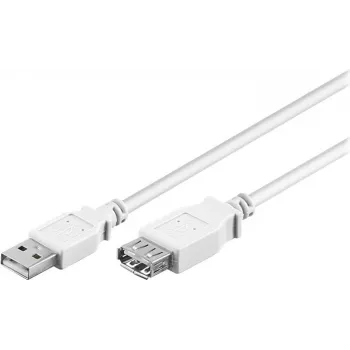 Wentronic 96199 USB laidas baltas