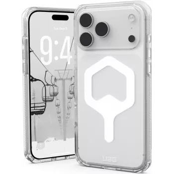 UAG Urban Armor Gear Plyo MagSafe Dėklas | Apple iPhone 17 Pro Max | ledo (permatomas)/balta | 114530114341