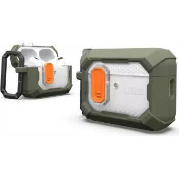 Urban Armor Gear UAG AirPods Pro 3rd Gen Dėklas Plasma Olive (104132117272)