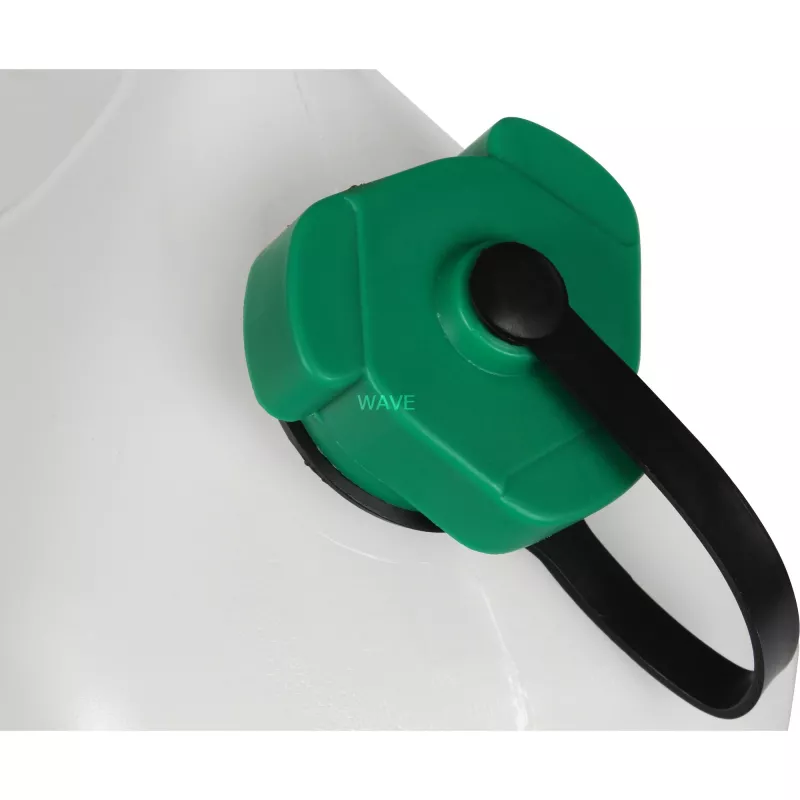 Vandens kanistras 10 l (baltas / permatomas, su nuleidimo čiaupu)