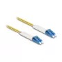 Delock LWL laidas LC Duplex į LC Duplex vienmodis OS2 sulenktas 1 m