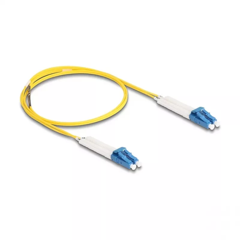 Delock LWL laidas LC Duplex į LC Duplex vienmodis OS2 sulenktas 1 m