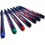 Edding 1800 profipen rašiklis su dangteliu, gelinis, žalias, mėlynas, plastmasinis, 0,7 mm, metalinis (4-180007003)