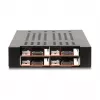 Delock 3.5 Wechselrahmen für 4x M.2 NVMe SSD mit OcuLink SFF-8612 Anschluss (47111)
