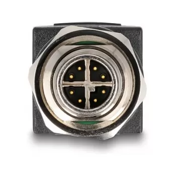 Delock adapteris M12 X-koduotas 8 kontaktų kištukas į RJ45 lizdą tiesus