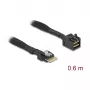 Delock kabelis Mini SAS HD SFF-8643 į Slim SAS SFF-8654 4i 60 cm