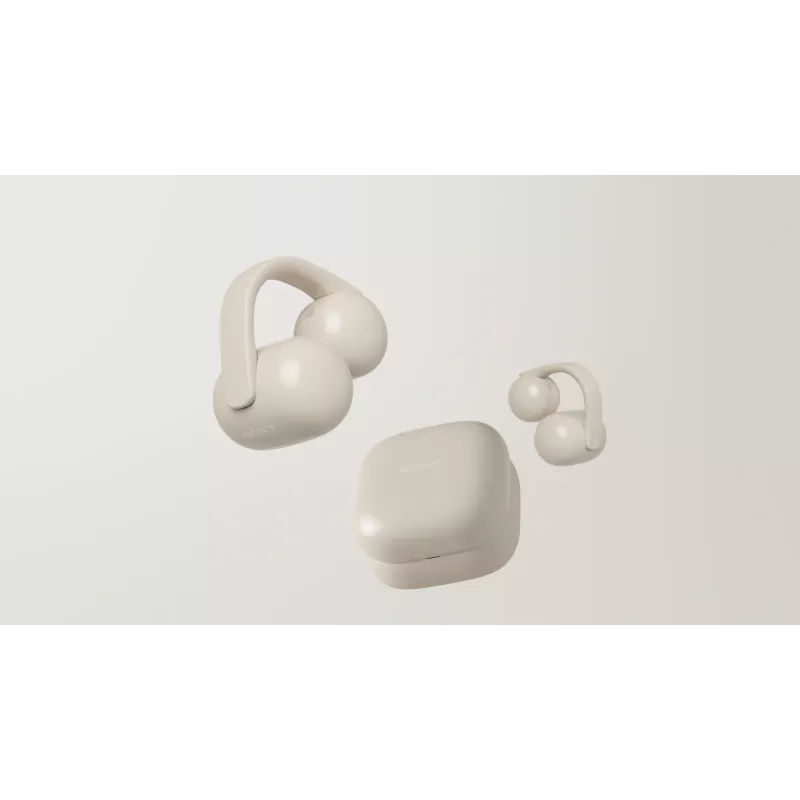 Sony | Ausinės | LinkBuds WF-LC900 Clip | Bluetooth | Atviro tipo | Belaidės | Greige