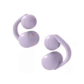 Sony LinkBuds WF-LC900 Clip | Atviro tipo belaidžiai ausinukai | Levandų spalva | Bluetooth 5.3