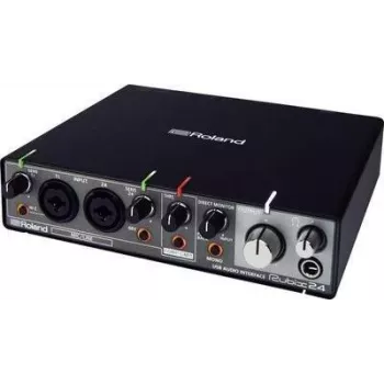 Roland Rubix24 garso sąsaja, 24 bitų, 192 kHz, 94 dB S/N, stereo, USB 2.0 (417441A99)