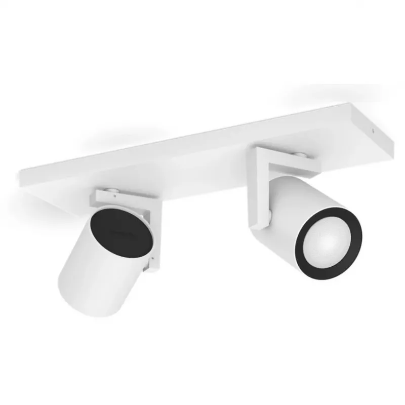 Philips Hue White&Col. Amb. Argenta Spot 2 flg. White 2x4,2W