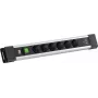 BACHMANN CONNECTUS 6xCEE7/3 1x jungiklis, 1xUSB C/C 45W L=2,0m CEE7/7 Pilka (BM0022770)