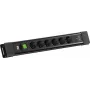 BACHMANN CONNECTUS 6xCEE7/3 1 jungiklis, 1xUSB C/C 45W L=2,0m CEE7/7 juoda (BM0022772)