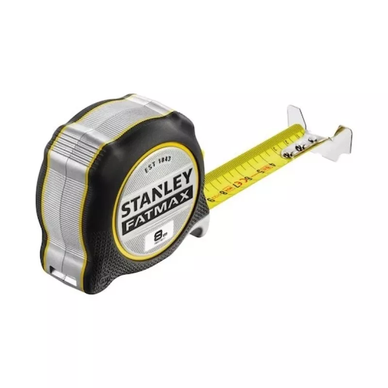 Matavimo juosta Stanley FMHT38217-0 8 m, juoda/geltona