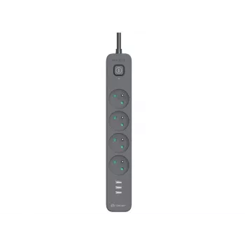 Tracer 47685 Power Line+ 5m (4 kištukiniai lizdai + 3x USB A)