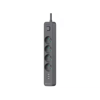 Tracer 47685 Power Line+ 5m (4 kištukiniai lizdai + 3x USB A)