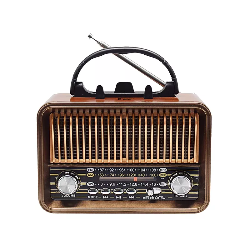 Tracer 47774 RTX200 ShockWave Radio FM – Retro radijas su Bluetooth