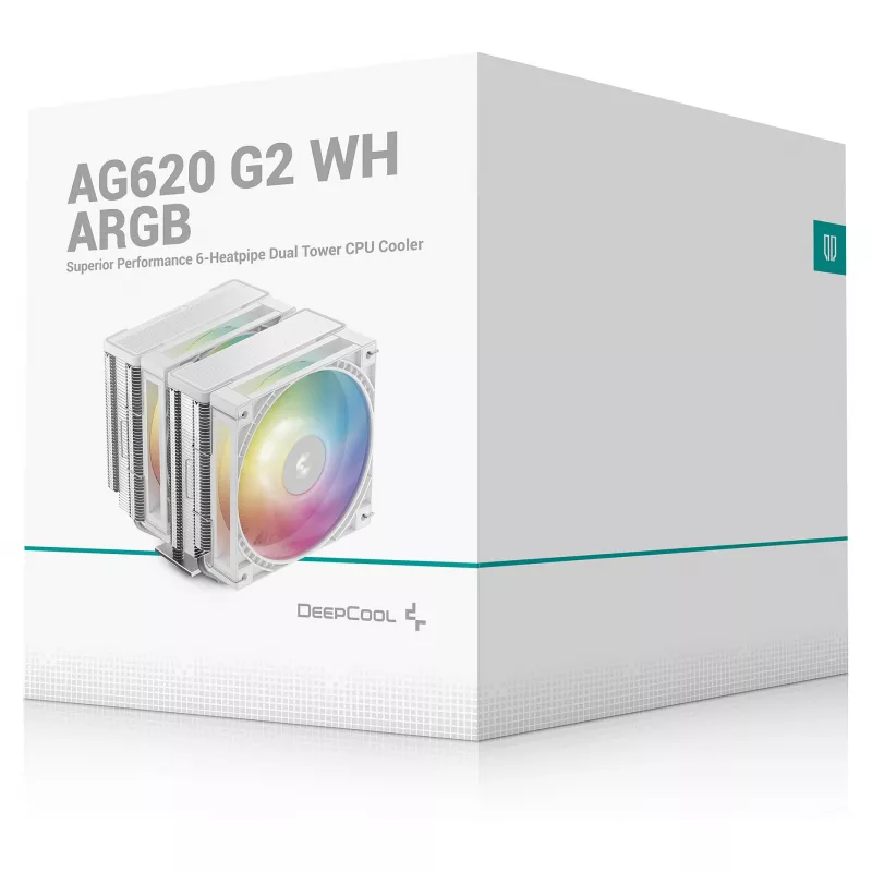 Oro aušintuvas DeepCool AG620 G2 WH ARGB
