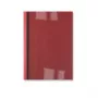 GBC LeatherGrain terminiai viršeliai 3mm Raudoni (100 vnt.), A4, Raudona, Skaidri, Matinė, 30 lapų, 3 mm, 297 mm