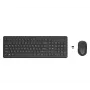 HP 330 belaidis pelės ir klaviatūros rinkinys, pilno dydžio (100%), belaidis, RF, juodas, pelė įtraukta
