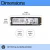HP 1TB PCIe-4x4 NVMe kietojo kūno diskas, 1 TB, M.2